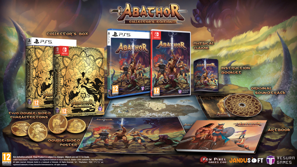 Abathor - Nowa Epicka Gra Platformowa od Pow Pixel Games!
