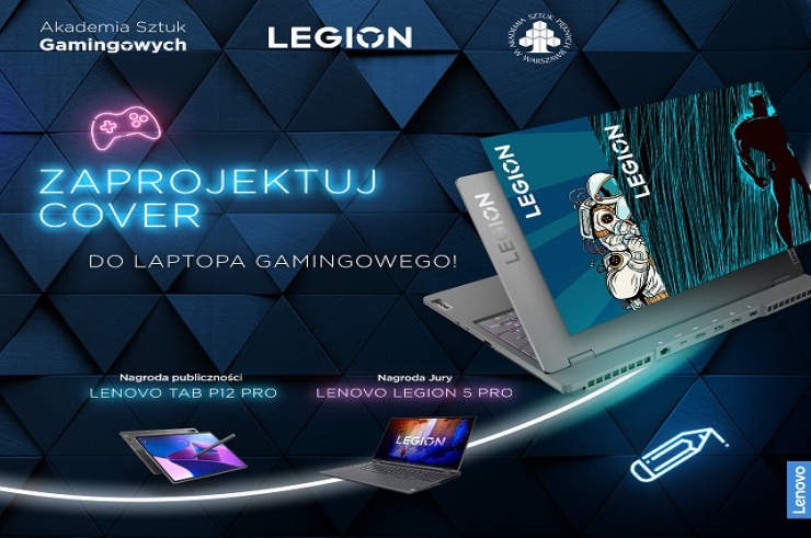 Akademia Sztuk Gamingowych rozpoczyna swoją działalność pod skrzydłami Lenovo Legion oraz ASP w Warszawie