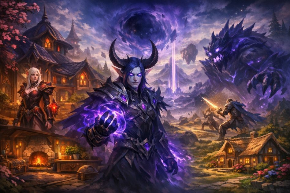 Aktualizacja przed premierÄ… dodatku Midnight w World of Warcraft dostÄ™pna
