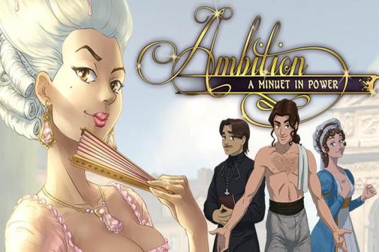 Ambition: A Minuet in Power, przygodowa wizualna powieść, symulator randkowania, już po debiucie