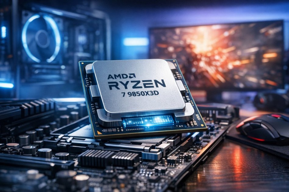 AMD Ryzen 7 9850X3D: nowy krÃ³l wydajnoÅ›ci w grach