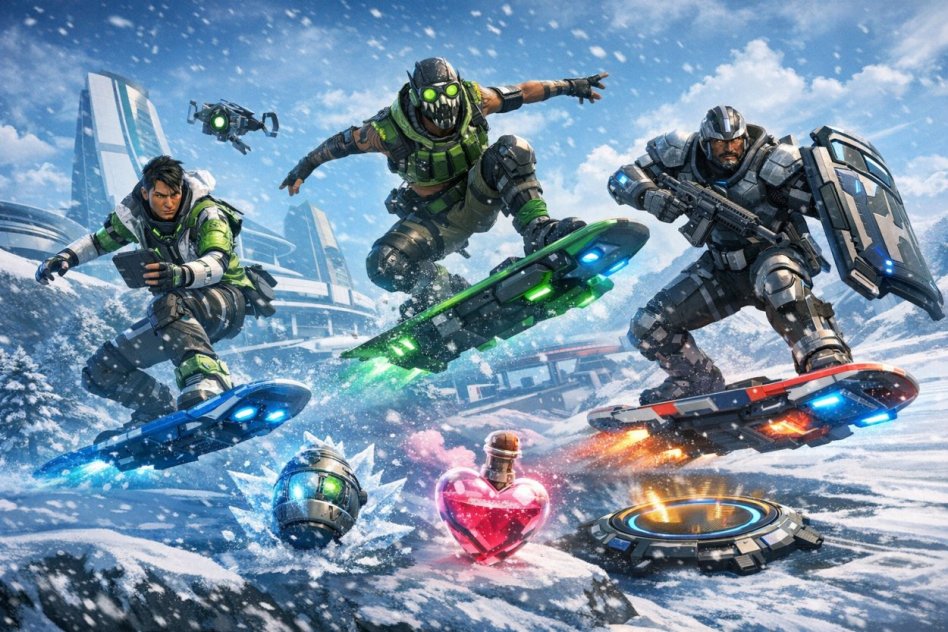 Apex Legends: PodkrÄ™cenie z nowym zimowym wydarzeniem i poprawkami legend