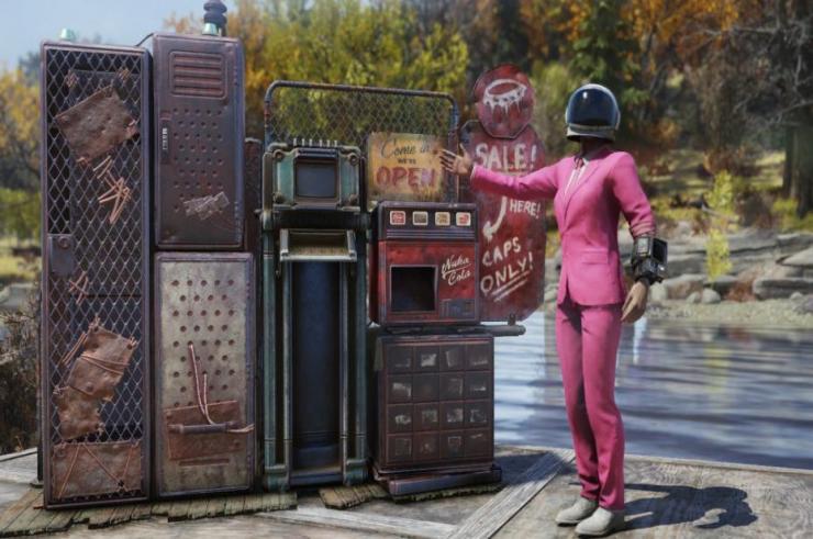 Automaty sprzedające trafiły do  Fallout 76
