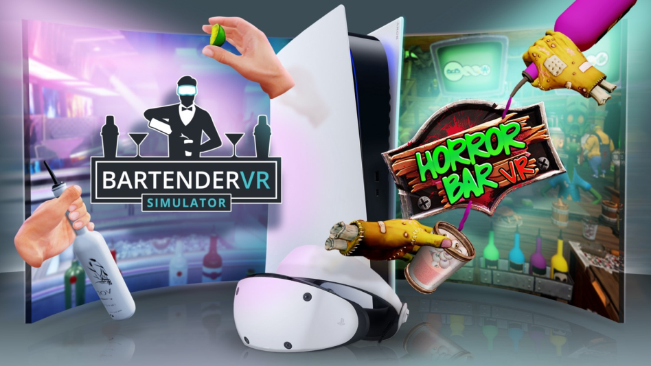 Bartender VR Simulator i Horror Bar VR zbliżają się do premiery na PS VR2!