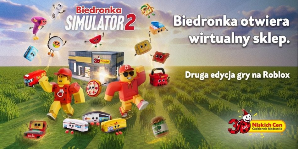 Biedronka Simulator 2 na Robloxie z nowym sezonem i dodatkami