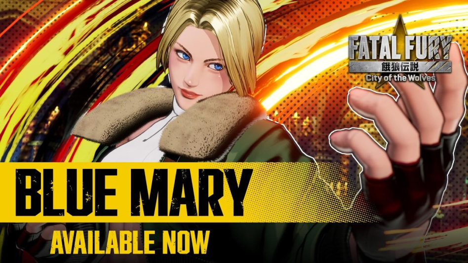 Blue Mary dostÄ™pna jako nowa postaÄ‡ DLC w FATAL FURY: City of the Wolves