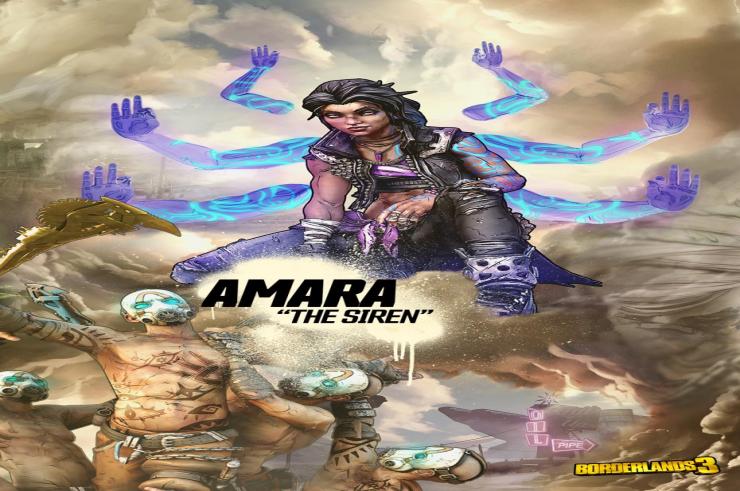 Borderlands 3 prezentuje Amarę, nową Syrenę w grze