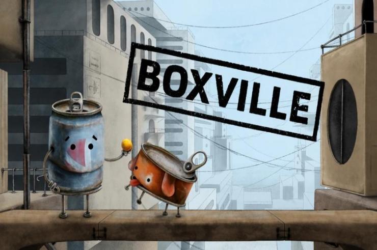 Boxville, przygodowa gra logiczna, w której gramy puszkę, na Kickstarterze i z wersją demonstracyjną