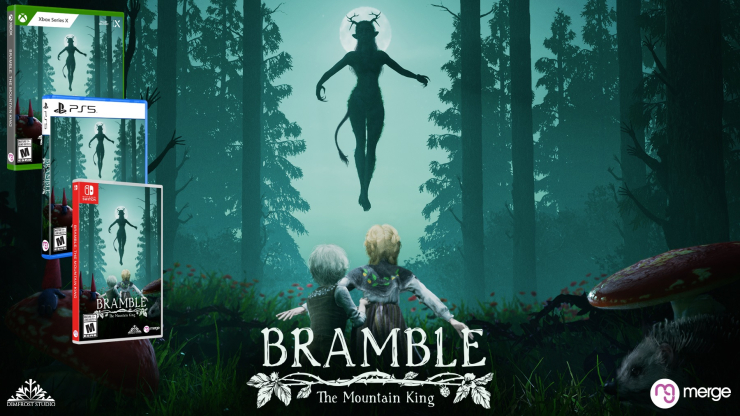 Bramble: the Mountain King z wersjami pudełkowymi na konsole. Wersje dostępne w przedsprzedaży