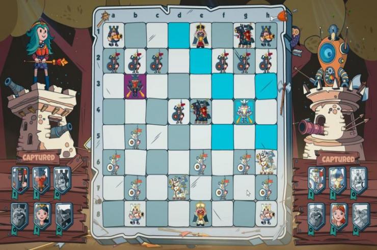 Brawl Chess, nietypowe szachy polskiego studia RedDeerGames i Platige Image doczekały się nowego zwiastuna!