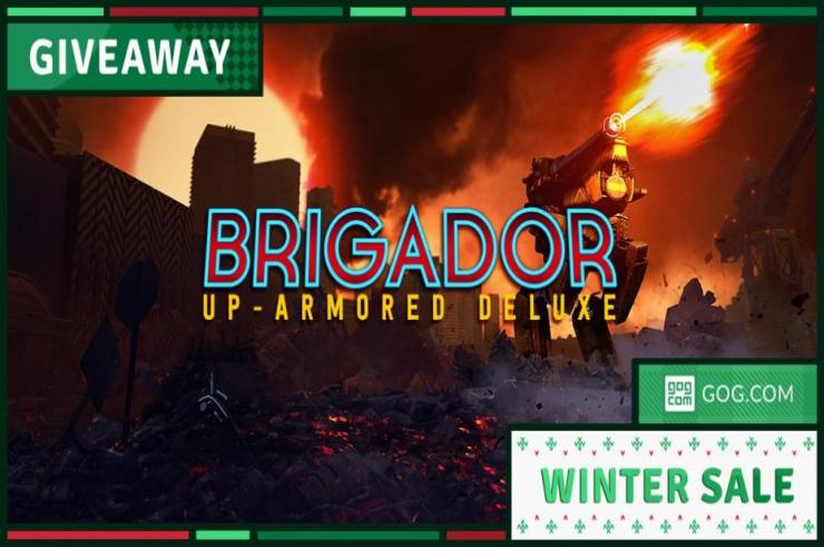 Brigador: Up-Armored Deluxe darmową grą na GOG.com, kolejną w trwającej na platformie Zimowej Wyprzedaży - Winter Sale