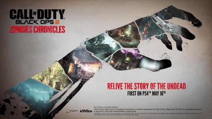 Call of Duty: Black Ops III Zombies Chronicles już 16 maja