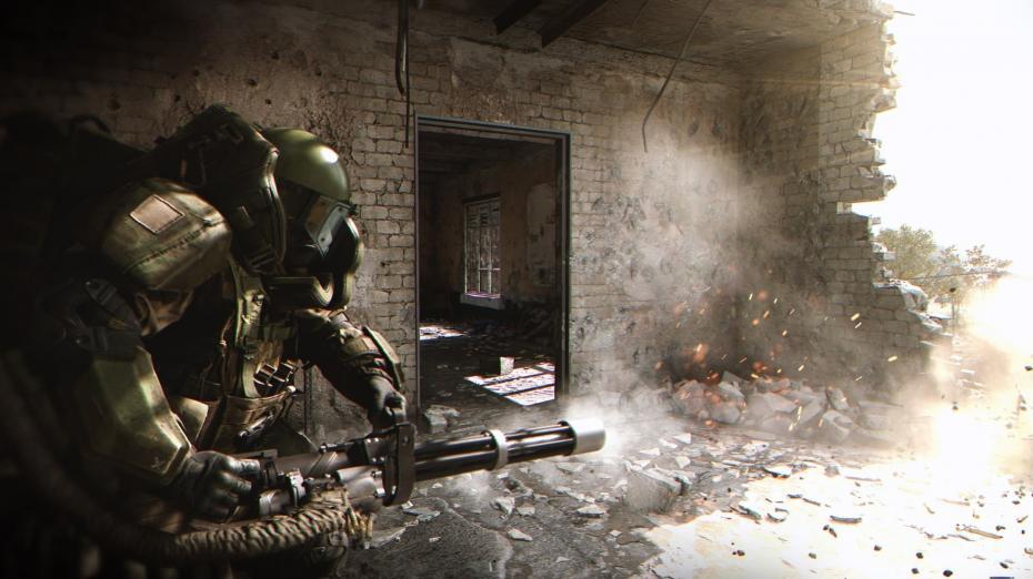 Call of Duty Modern Warfare z fragmentem mapy dla trybu Battle Royale