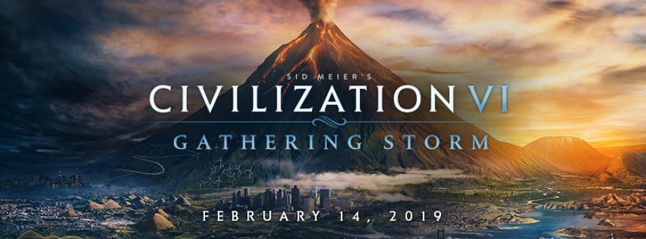 Sid Meier's Civilization VI otrzyma dodatek Gathering Storm!