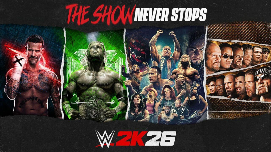 CM Punk na okÅ‚adce WWE 2K26 z rekordowÄ… liczbÄ… zawodnikÃ³w
