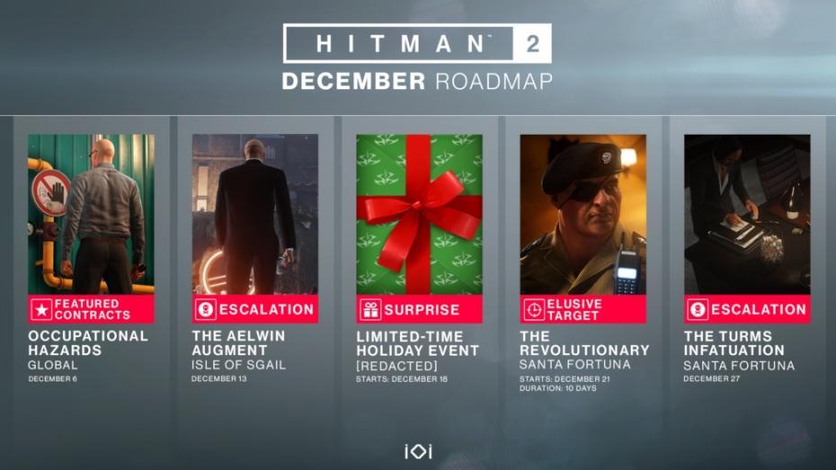Co w grudniu czeka posiadaczy i graczy HITMAN 2 (2018)?