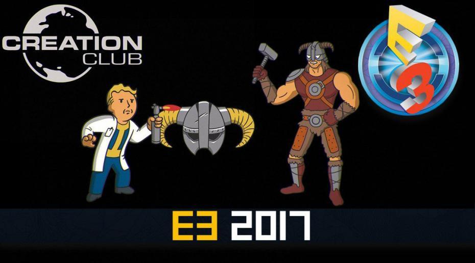 E3 2017 Creation Club wielka kopalnia modów