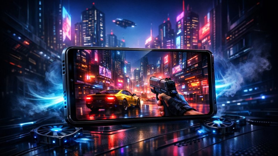 Cyberpunk 2077 dziaÅ‚a pÅ‚ynnie na smartfonie Red Magic 11 Pro
