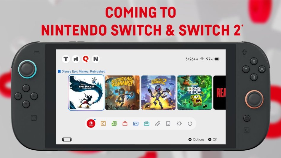 Cztery gry THQ Nordic trafiÄ… na Nintendo Switch i Nintendo Switch 2