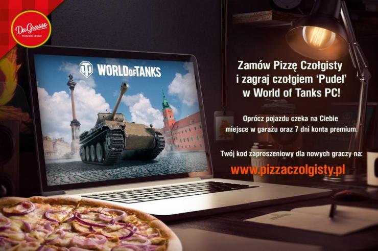Da Grasso i Wargaming prezentują Pizze Czołgisty dla fanów WoT-a!