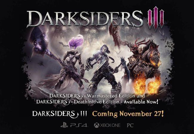 Darksiders Warmastered Edition i II Deathinitive Edition lepsze na XB1