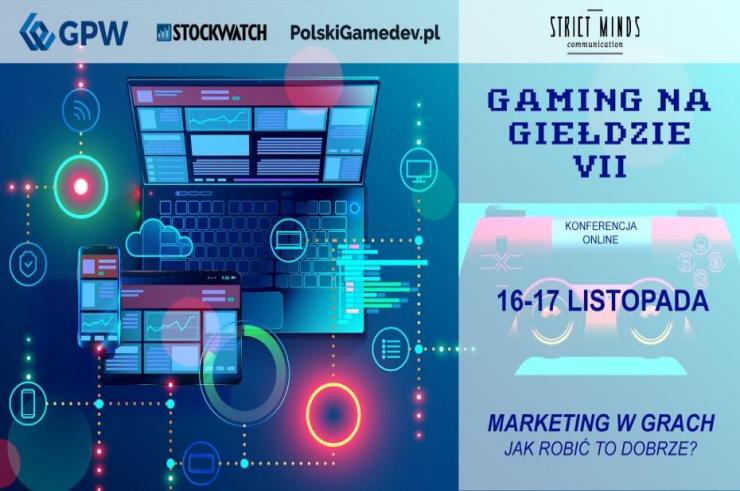 Poznaliśmy datę konferencji Gaming na Giełdzie VII! Kiedy odbędzie się edycja nakierowana na tematykę marketingu gier?