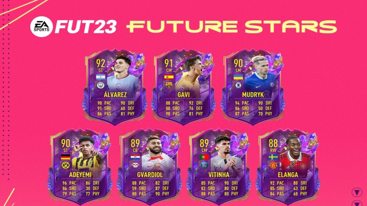 EA Sports przygotował dla nas pierwszą Drużynę Specjalnych kart Future Stars w FUT 23!