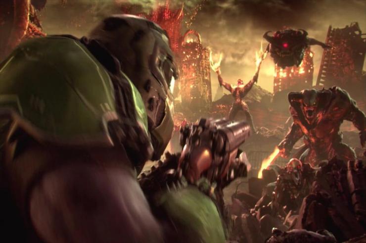 Doom Eternal zapewni opcję klasycznego widoku i położenia broni