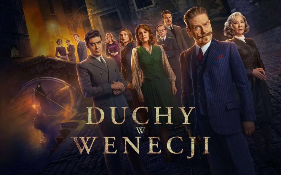Duchy w Wenecji, dziś premiera na polskim Disney+. Herkules Poirot w nawiedzonym pałacu! 