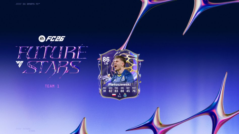 EA SPORTS FC 26 prezentuje druÅ¼ynÄ™ PrzyszÅ‚ych Gwiazd z Oskarem Pietuszewskim