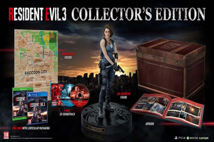 Edycja kolekcjonerska Resident Evil 3 Remake (2020) - Jak wygląda?