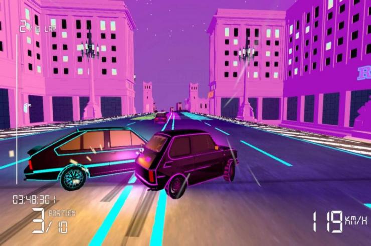 Electro Ride The Neon Racing zagościło także na Nintendo Switch! Czas na retrofuturystyczne wyścigi inspirowane PRL-em!