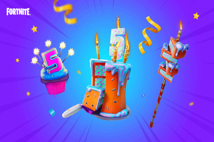 Epic Games przygotował dla graczy z okazji świętowanie piątych urodzin Fortnite nowe zadania!