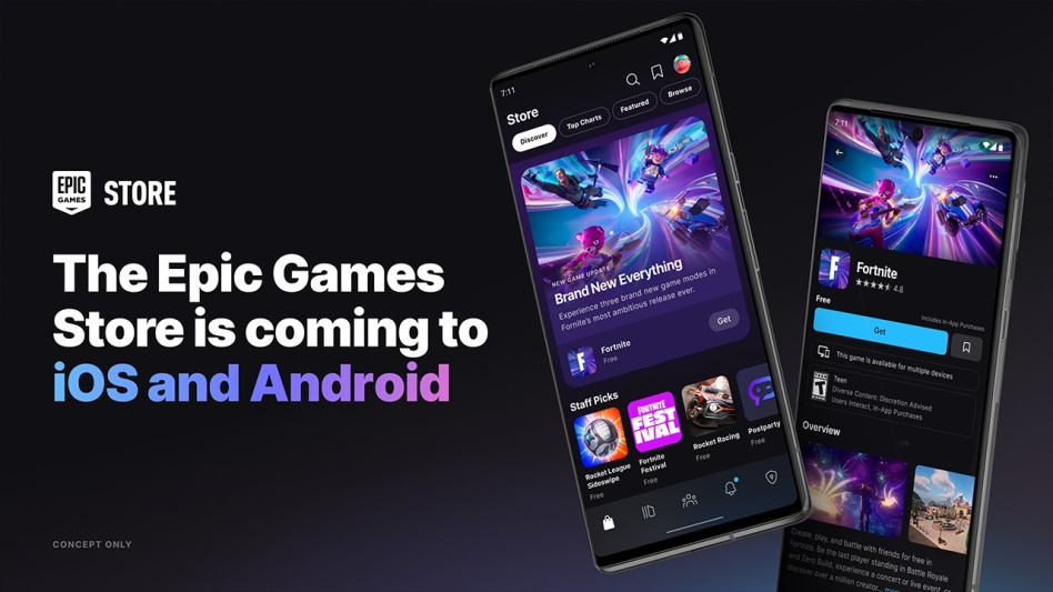 Epic Games Store trafi na iOS-a oraz Androida, ale po cichu platforma odetnie się od...