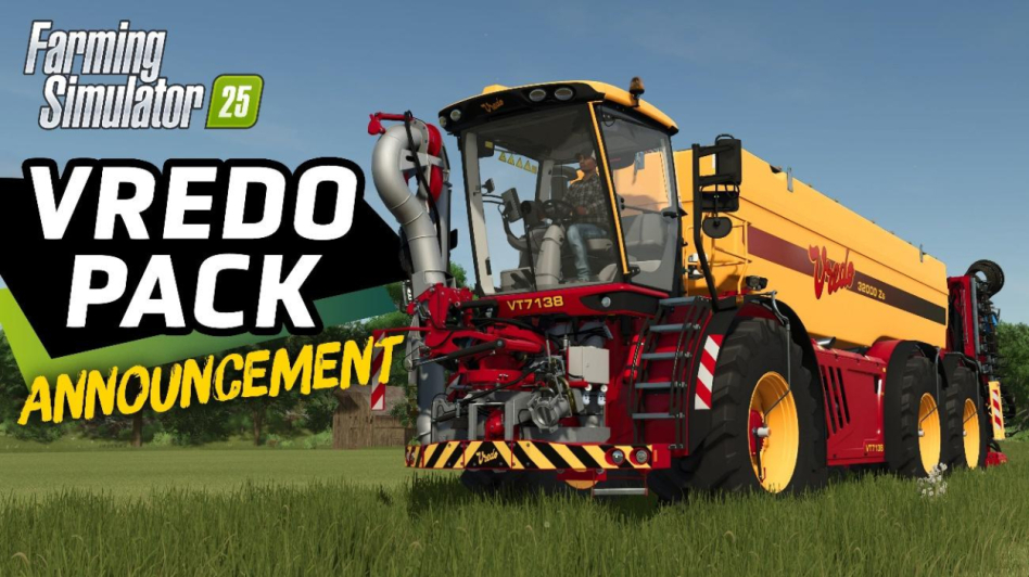 Farming Simulator 25 z dodatkiem Vredo Pack. Nowe maszyny i dziki niszczÄ…ce pola