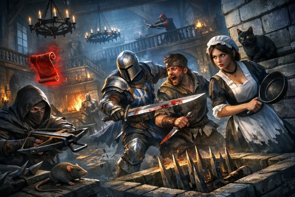 Forks and Daggers â€“ chaotyczna gra dedukcji spoÅ‚ecznej z premierÄ… w 2026