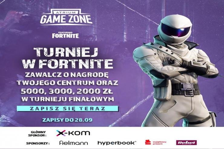 Fortnite Atrium Game ZONE to pierwsze amatorskie rozgrywki dla fanów Fortnite'a!