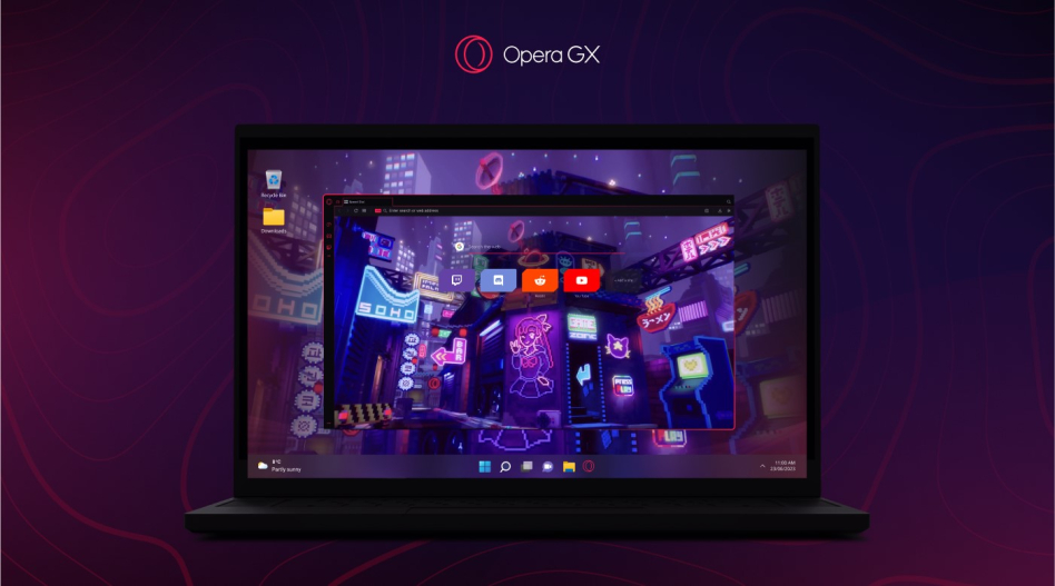 Dzięki Live Wallpapers w Opera GX będziecie w stanie zmienić nawet swojego Windowsa!