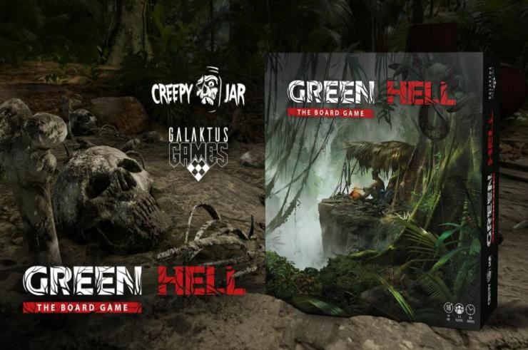 Galaktus Games stworzy Green Hell: The Board Game! Hit z gatunku survival doczeka się własnej planszówki