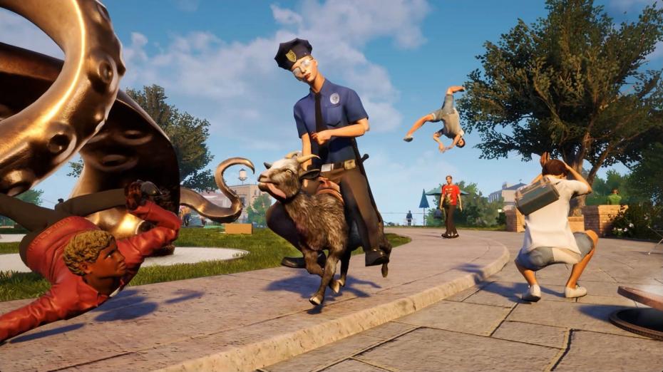 Goat Simulator 3 z datą premiery i kolejnym zabawnym zwiastunem! - ONL 2022