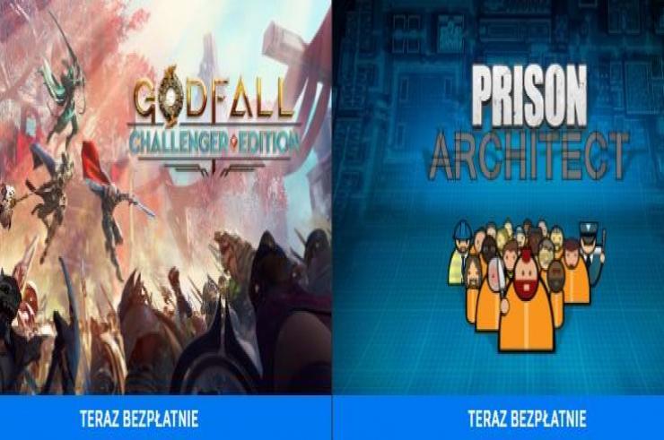 Godfall Challenger Edition i Prison Architect, kolejne dwie darmowe gry od Epic Gasmes Store