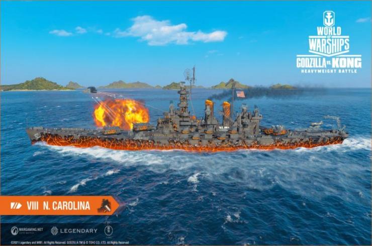 Godzilla i Kong wkroczyły do World of Warships! Czas na wielkie starcie na wodach