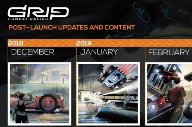 GRIP: Combat Racing doczeka się sporego wsparcia w 2019 roku!