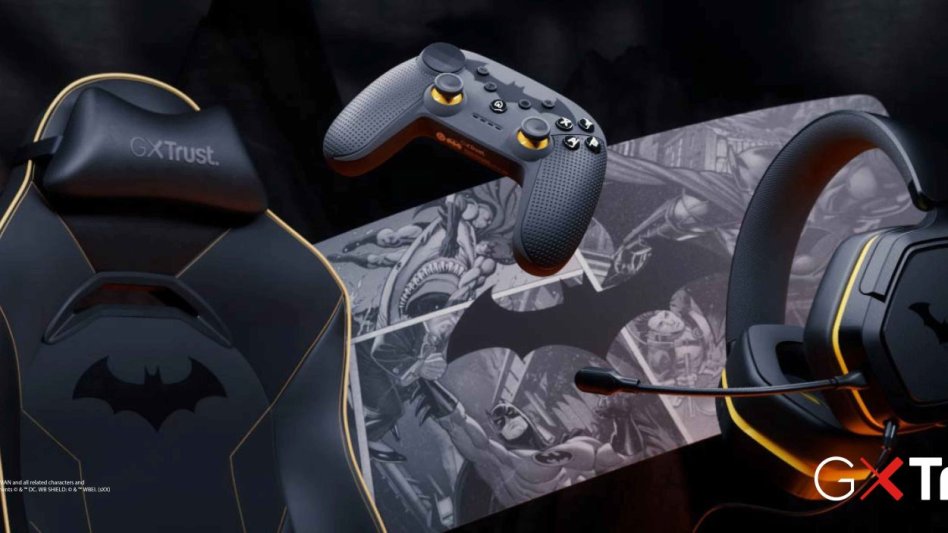 GXTrust Batman â€“ nowa kolekcja gamingowa dla fanÃ³w Mrocznego Rycerza