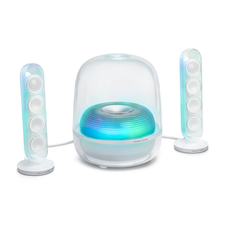Harman Kardon Soundsticks 5: GÅ‚oÅ›niki Bluetooth z efektami Å›wietlnymi i HDMI ARC