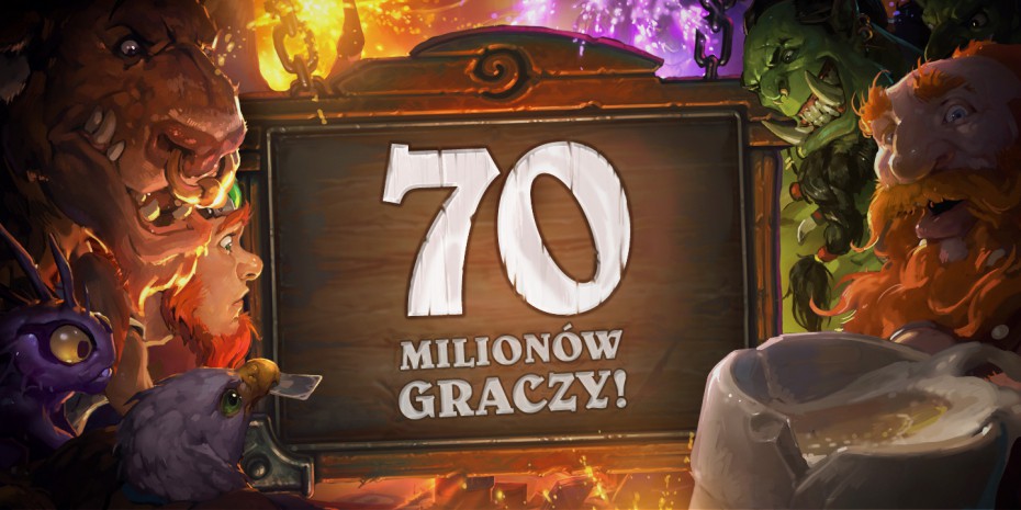 Hearthstone - Przebito barierę 70 milionów graczy! Blizzard świętuje!