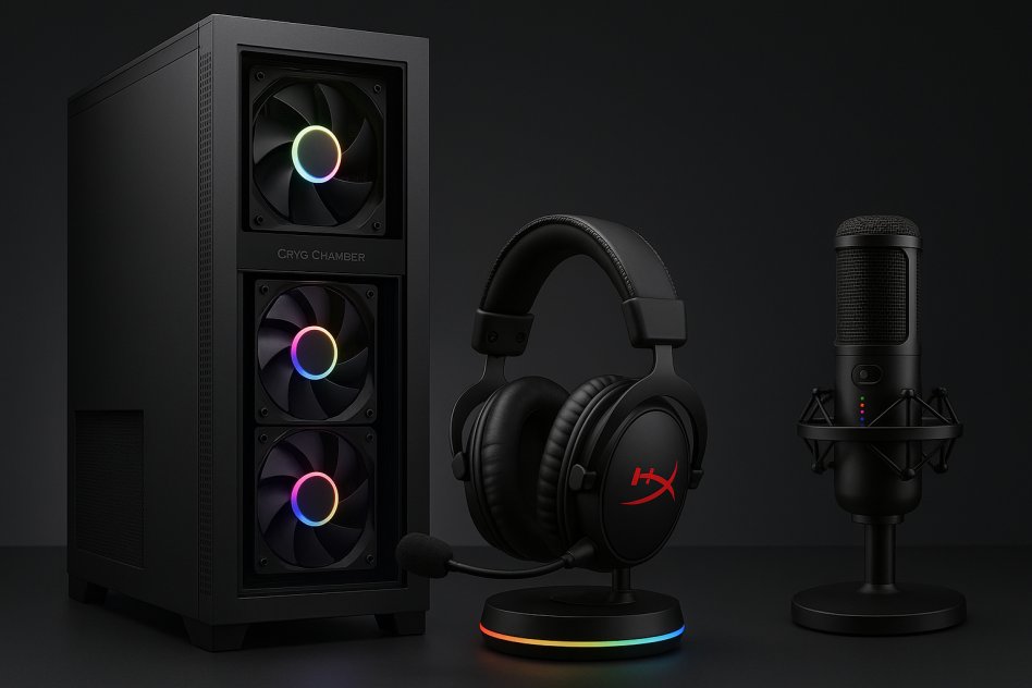 HP pokazuje OMEN MAX 45L, OMEN 35L Stealth i nowe HyperX