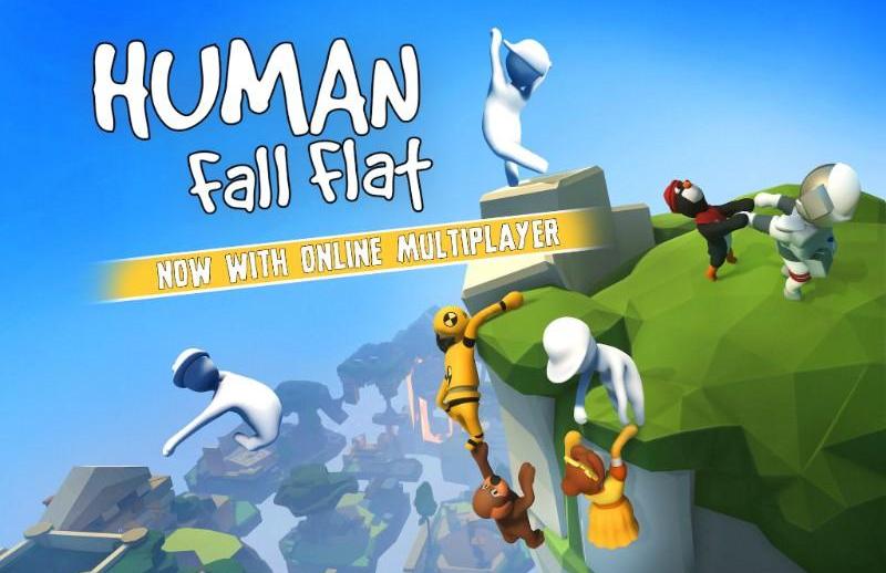 Human: Fall Flat z trybem wieloosobowym na konsolach PS4, XONE i NSH