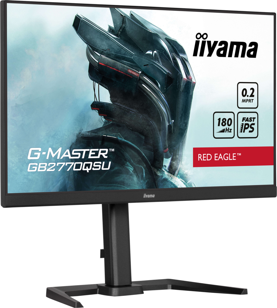 iiyama prezentuje nowe gamingowe monitory z serii Red Eagle z matrycami Fast IPS - 180Hz i 0,2 ms