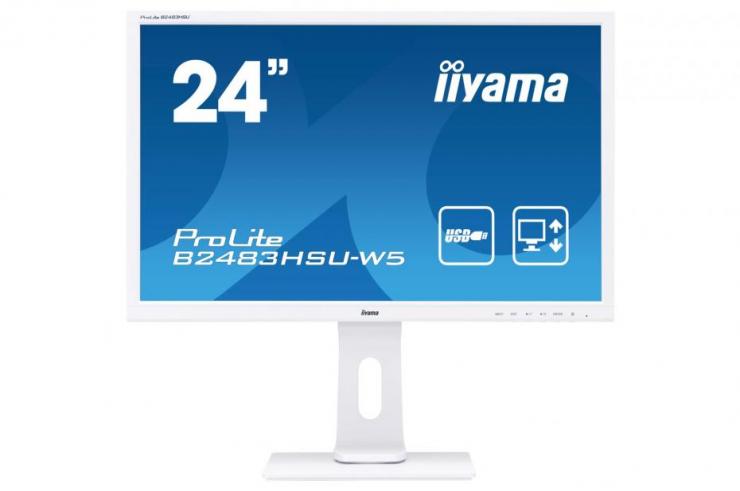 Iiyama ProLite B2483HSU-B5/W5 do biura oraz domu